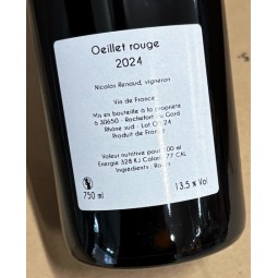 Le Clos des Grillons Vin de France rouge Œillet Rouge 2024