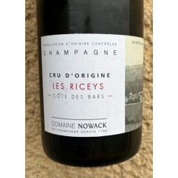 Flavien Nowack Champagne Extra Brut Cru d'Origine Les Riceys 2015