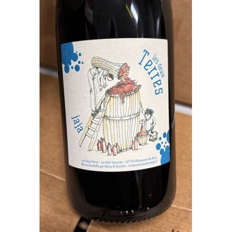 Domaine les Deux Terres Vin de France rouge Jaja 2024 Domaine les Deux Terres Vin de France rouge Jaja 2024