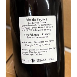 Domaine les Deux Terres Vin de France rouge Jaja 2024