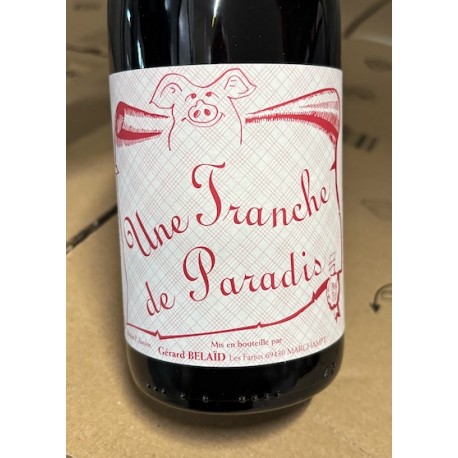 Philippe Jambon Sélections Vin de France rouge Une Tranche de Paradis 2022 Philippe Jambon Sélections Vin de France rouge Une Tranche de Paradis 2022