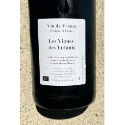 Anders Frederik Steen & Anne Bruun Blauert Vin de France rouge Les Vignes des Enfants 2018 magnum