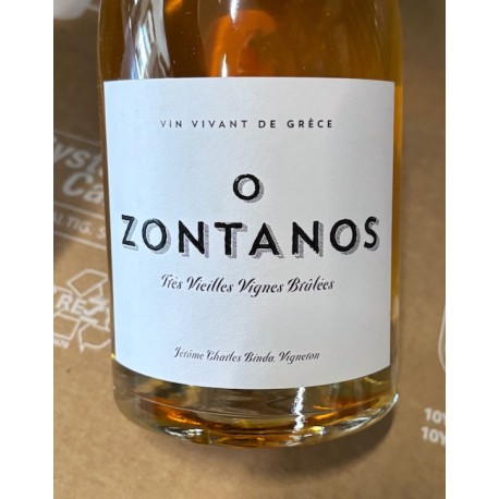 Domaine de Kalathas Vin blanc de Grèce O Zontanos 2022 Domaine de Kalathas Vin blanc de Grèce O Zontanos 2022
