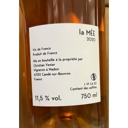 Christian Venier Vin de France rosé La Mée 2020