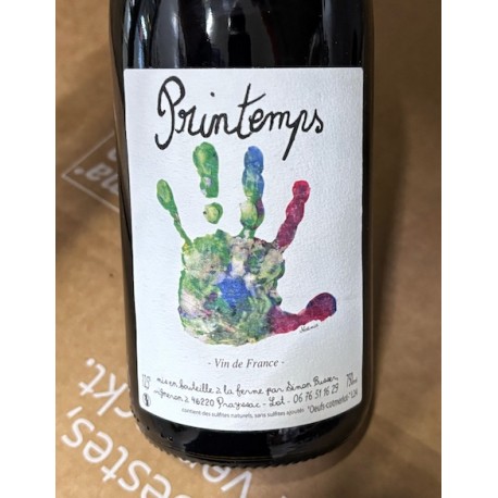 Simon Busser Vin de France rouge Printemps 2024 Simon Busser Vin de France rouge Printemps 2024