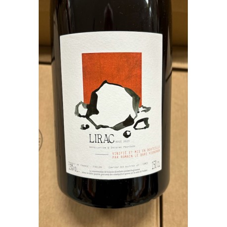 Romain Le Bars Lirac rosé 2023 magnum Romain Le Bars Lirac rosé 2023 magnum