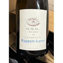 Ruppert-Leroy Champagne Brut Nature 11 12 13... 22 Dég. 10/23