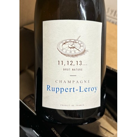 Ruppert-Leroy Champagne Brut Nature 11 12 13... 22 Dég. 10/24