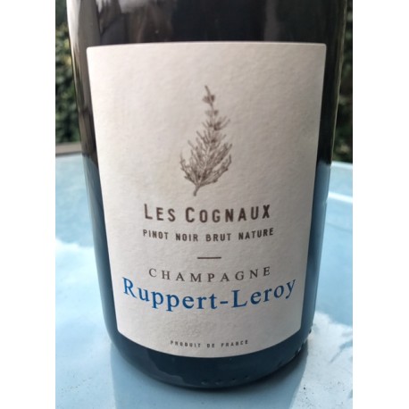 Ruppert-Leroy Champagne Blanc de Noirs Brut Nature Les Cognaux 2022 Dég. Ruppert-Leroy Champagne Blanc de Noirs Brut Nature Les Cognaux 2022 Dég.