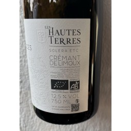 Domaine des Hautes Terres Crémant de Limoux Le Jardin des Délices Solera