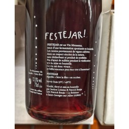 Patrick Bouju Vin de France rosé Pétillant Naturel Festéjar 2023