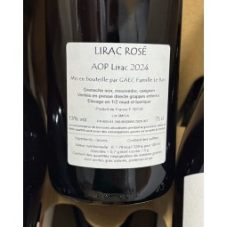 Romain Le Bars Lirac rosé 2024