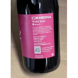 De Mena Vin de France rouge Wabi Sabi 2024