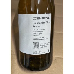 De Mena Vin de France blanc Clandestine 2024