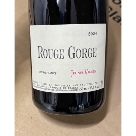 Clos du Rouge Gorge Vin de Pays des Côtes Catalanes Jeunes Vignes 2024 Clos du Rouge Gorge Vin de Pays des Côtes Catalanes Jeunes Vignes 2024