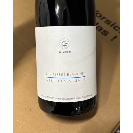 Le Clos des Grillons Vin de France rouge Terres Blanches Vieilles Vignes 2024 Le Clos des Grillons Vin de France rouge Terres Blanches Vieilles Vignes 2024