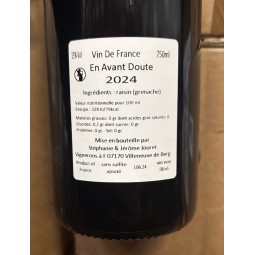 Domaine Jouret Vin de France rouge En Avant Doute 2024