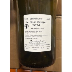 Domaine Jérôme Jouret Vin de France blanc Fleurs Sauvages 2024