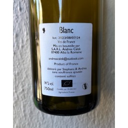 Andrea Calek Vin de France blanc Blanc 2023