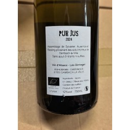 Léo Dirringer Alsace Pur Jus 2024 Léo Dirringer Alsace Pur Jus 2024