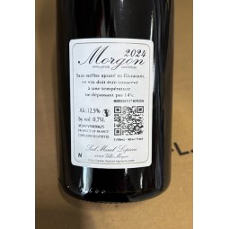 Domaine Lapierre Morgon Cuvée Sans Soufre 2024 Domaine Lapierre Morgon Cuvée Sans Soufre 2024