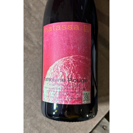 Domaine Matassa Vin de France rouge Tattouine 2024 Domaine Matassa Vin de France rouge Tattouine 2024
