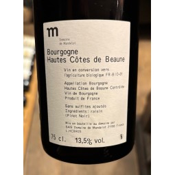 Domaine de Mandelot Hautes Côtes de Beaune rouge 2023