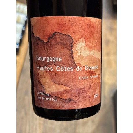 Domaine de Mandelot Hautes Côtes de Beaune rouge Croix Simone 2023
