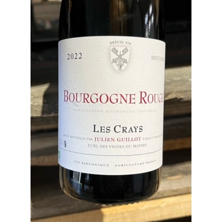 Les Vignes du Maynes Bourgogne rouge Les Crays 2024