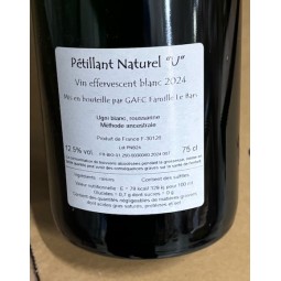 Romain Le Bars Vin de France blanc pet nat U 2024