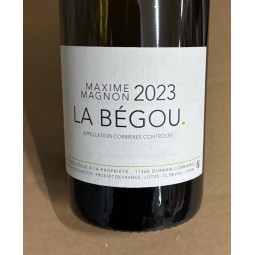 Maxime Magnon Corbières blanc La Bégou 2023