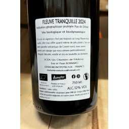 Les Chemins de l'Arkose Vin de France blanc Fleuve Tranquille 2024