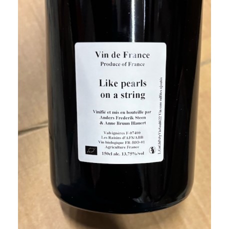 Anders Frederik Steen & Anne Bruun Blauert Vin de France rouge Like Pearls on a String 2022 magnum