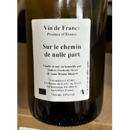 Anders Frederik Steen & Anne Bruun Blauert Vin de France blanc Sur le Chemin de Nulle Part 2024