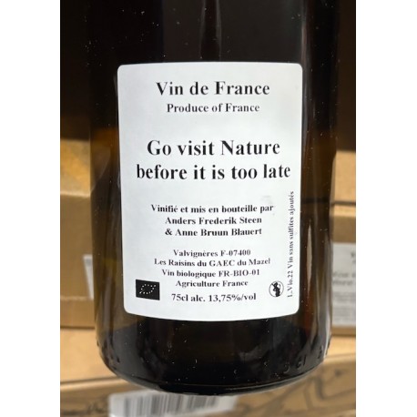 Anders Frederik Steen & Anne Bruun Blauert Vin de France blanc Go Visit Nature 2022