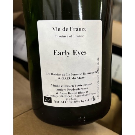 Anders Frederik Steen & Anne Bruun Blauert Vin de France blanc Early Eyes 2021