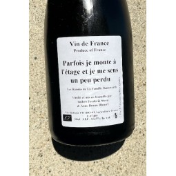 Anders Frederik Steen & Anne Bruun Blauert Vin de France blanc Parfois je monte à l'étage et je me sens un peu perdu 2018