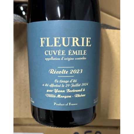 Domaine Les Bertrand Fleurie Cuvée Emile 2023
