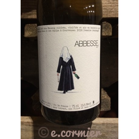 Domaine Jeandaugé Vin de France blanc Abbesse 2023