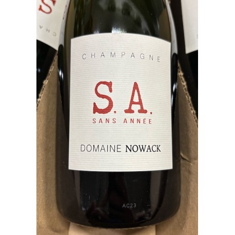 Flavien Nowack Champagne Brut Nature Sans Année