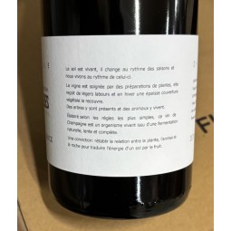 Flavien Nowack Champagne Extra Brut Les Terres Bleues 2022