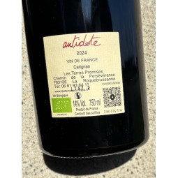 Domaine Les Terres Promises Vin de France rouge Antidote 2024