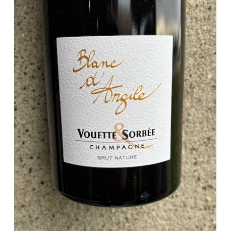 Domaine Vouette & Sorbée Champagne Brut Nature Blanc de Blancs Blanc d'Argile R22