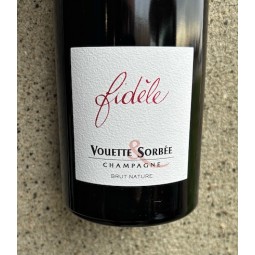 Domaine Vouette & Sorbée Champagne Brut Nature Blanc de Noirs Fidèle (R. 22)