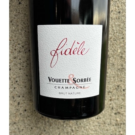 Domaine Vouette & Sorbée Champagne Brut Nature Blanc de Noirs Fidèle (R. 22)
