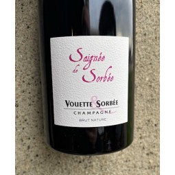 Domaine Vouette & Sorbée Champagne rosé Brut Nature Saignée de Sorbée R20