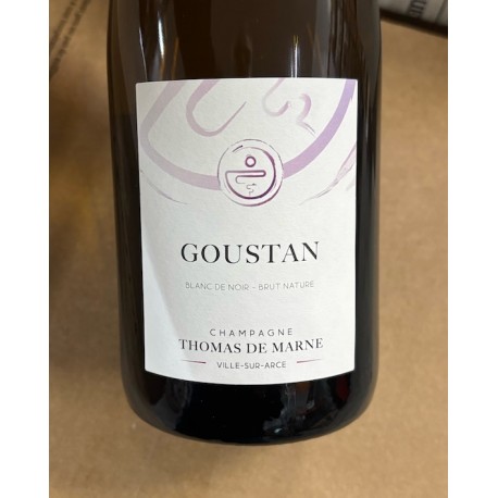 Thomas de Marne Champagne Blanc de Noirs Zéro Dosage Goustan (r22)