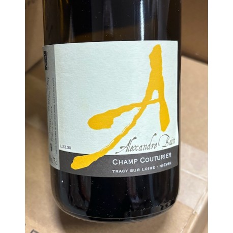 Domaine Alexandre Bain Vin de France blanc Champs Couturier 2023
