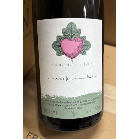Caroline Bain Vin de France blanc Contre Cœur 2023