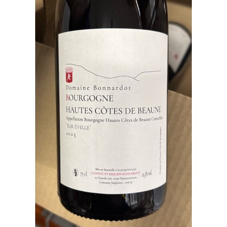 Domaine Bonnardot Hautes Côtes de Beaune rouge Sur Evelle 2023